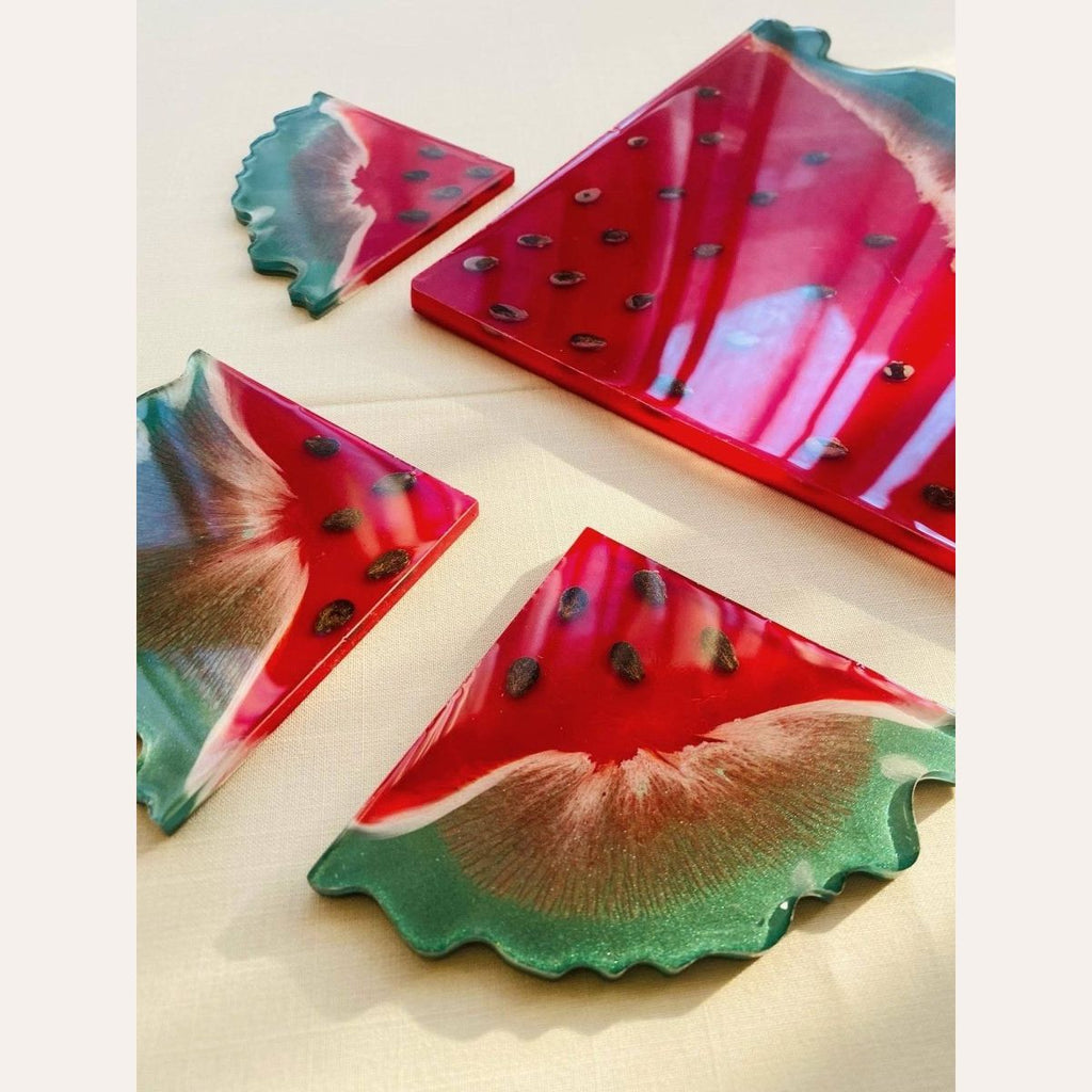Kerma Handcraft Watermelon Platter Resin Handmade Egypt