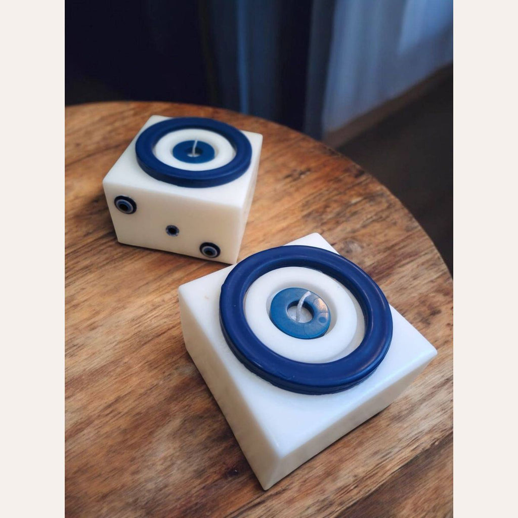 Helly Candles Square Eye Candle candle Handmade Egypt
